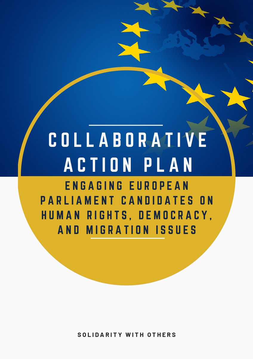 🌍 Stand with us as we advocate for a Europe that embodies the values of human rights, democracy, and compassionate migration policies! At Solidarity with OTHERS, our dedication to defending the rights of all individuals is unwavering. 📢As the June 2024 European Parliament