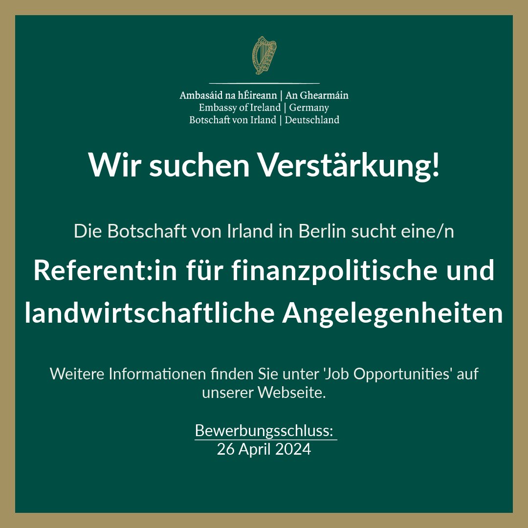 Ireland Embassy Berlin tweet media