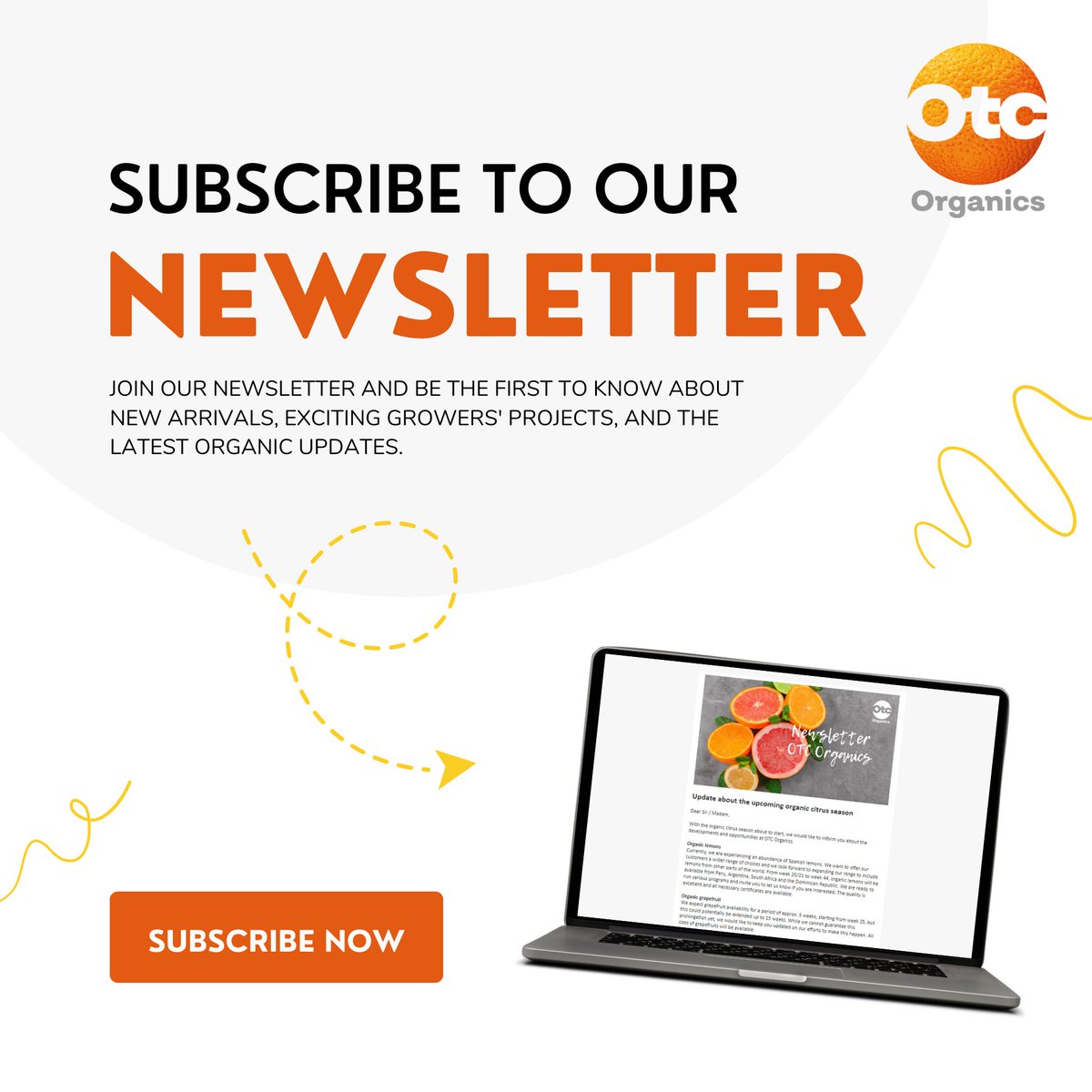 Discover our organic world! 🌍 Join our newsletter and be the first to know about new arrivals, exciting growers' projects, and the latest organic updates. Whether you're a grower or a customer, our newsletter is tailored just for you. Subscribe here 👉 bit.ly/Newsletter-OTC…