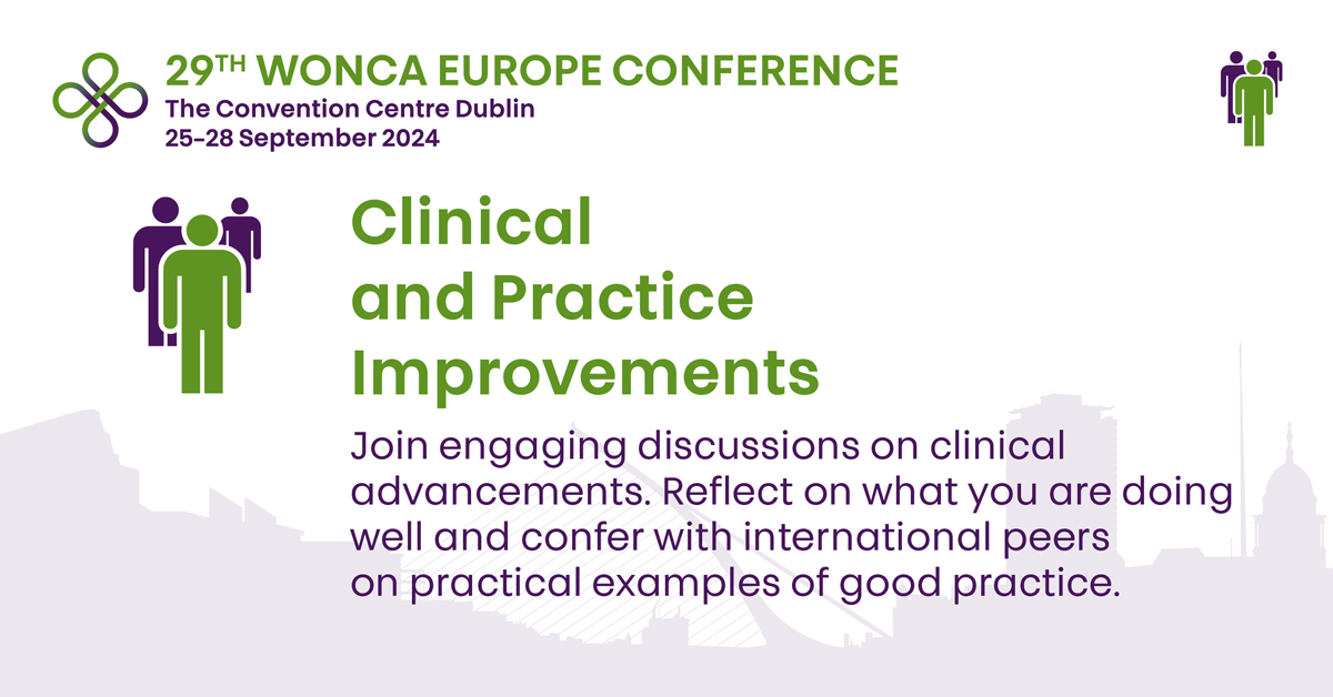 We've hit the midpoint! Reason #5 to join the WONCA Europe Conference is here: Unlock clinical and practice improvements! Don't delay, register today and enhance your professional journey! 🌟👩‍⚕️ #woncaeurope2024 @WoncaEurope woncaeurope2024.org