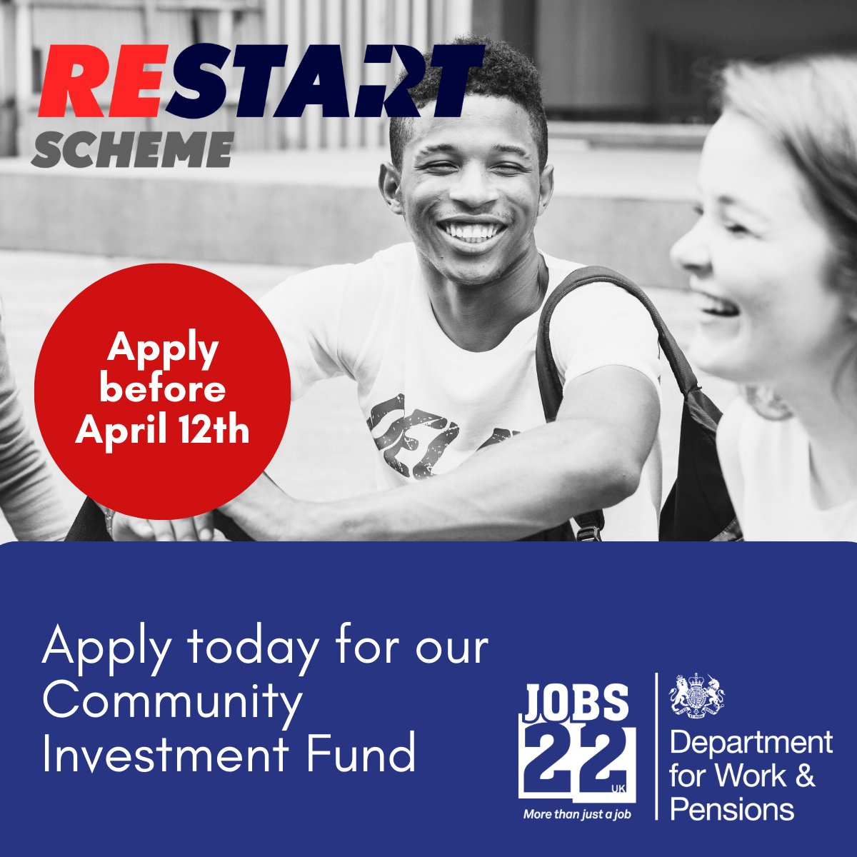 🚀 If you're an SME, charity, or third-sector organisation based in East Central England and you supports marginalised groups to re-enter work, you may be eligible for our grant. To find out more, and apply, visit jobs-22.co.uk/cif #communityinvestmentfund