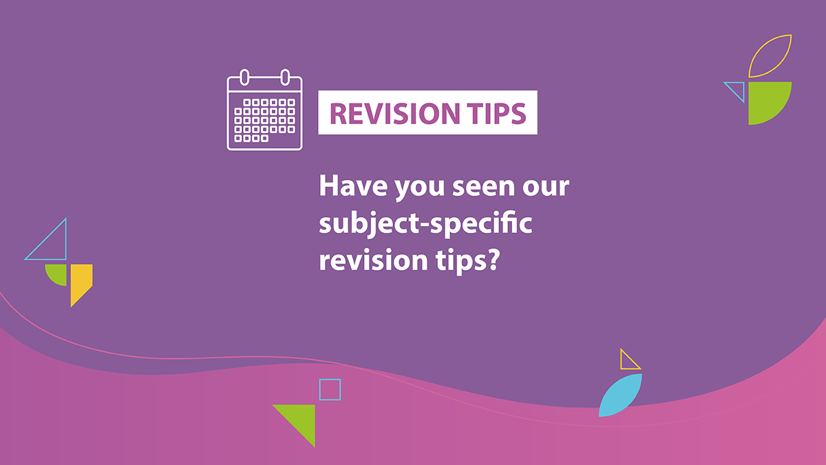 Looking for even more helpful revision tips or guides to preparing for exams? Check out our other platforms: 📷@ocrexaminations ow.ly/VKjN50R3XrL 📺@ocrexams youtube.com/@ocrorguk/shor… 🎵@ocrexams tiktok.com/@ocrexams Student guide to exams: ow.ly/4GQm50R3XrM