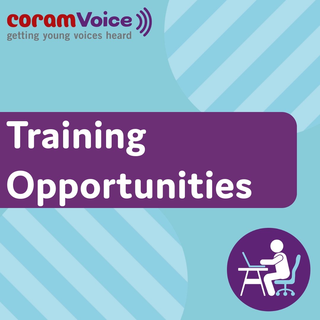 📣At Coram Voice, we offer various training courses for professionals working with children and young people in care, on the edge of care and care leavers.📚 🔗Find out more: coramvoice.org.uk/latest/events/