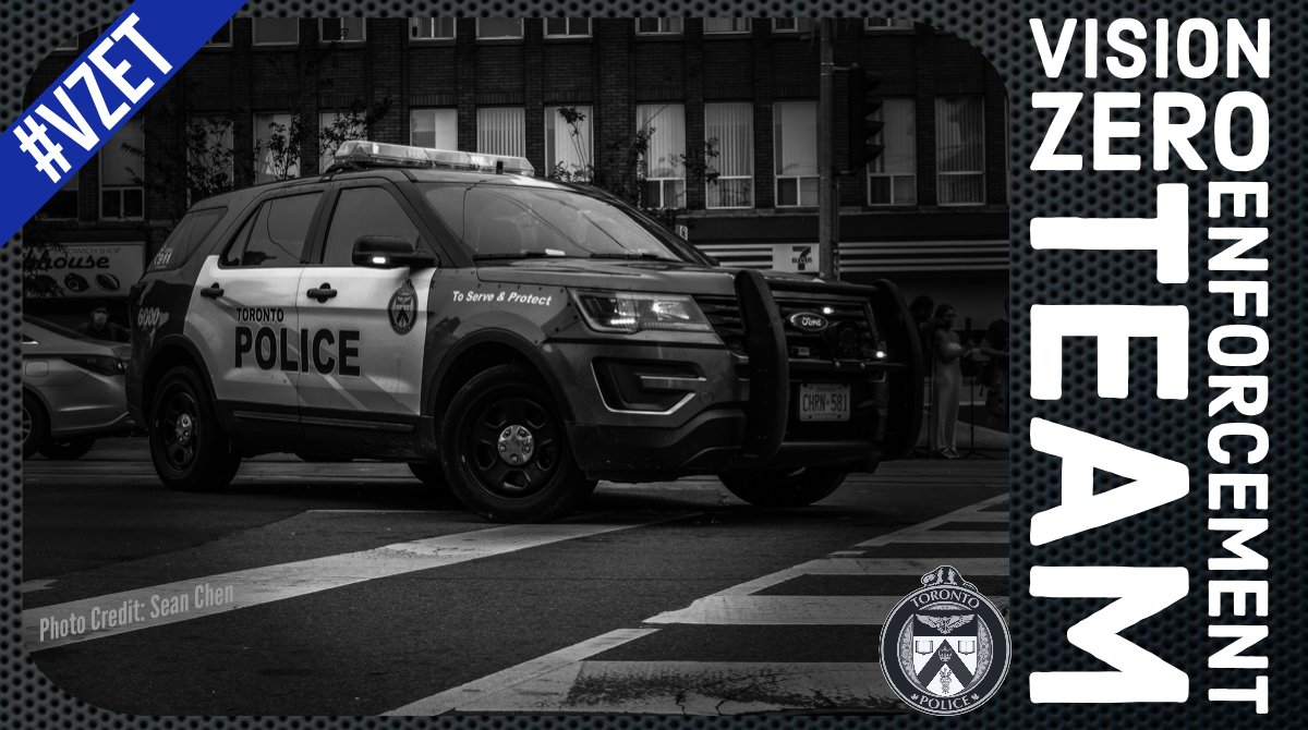 April 5th - @TorontoPolice #VZET Enforcement officers are focused on #VisionZeroTO in @TPS22Div #EtobicokeWestMall #Islington #Queensway #LongBranch #Etobicoke & @TPS53Div #LawrencePark #MountPleasant #Leaside #ThorncliffePark neighbourhoods today. 

@TPSMyronDemkiw  @TPSBaus
