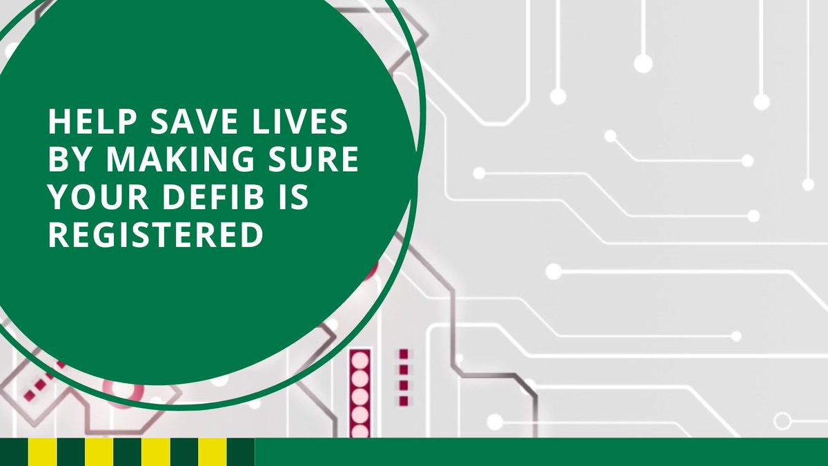 The Circuit is the key to making sure that whenever and wherever a cardiac arrest happens, the people on the scene can get to the nearest working defibrillator quickly.

Help save lives by making sure your #defib is registered: bit.ly/3YDotxx