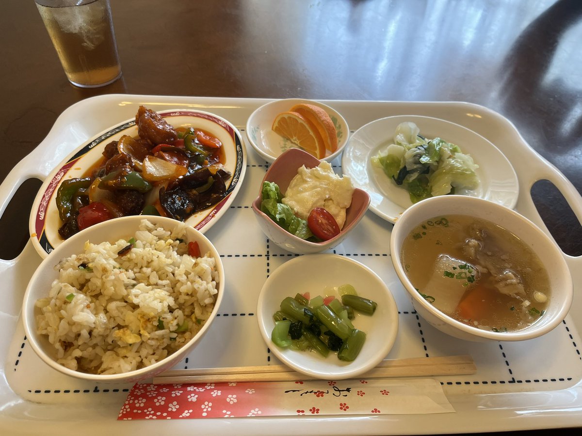 退職祝いと女子会を兼ねて。妹と台北飯店で平日ランチを堪能🇹🇼台湾関係のお店に少しでも足を運び私なりの支援になればいいかな。店の前では500円で中華弁当も販売してた。お客さんもたくさん来てた。店内には台湾華語が飛び交ってたし、好き。何より平日に外にいる幸せ。出所してきた人みたい😭