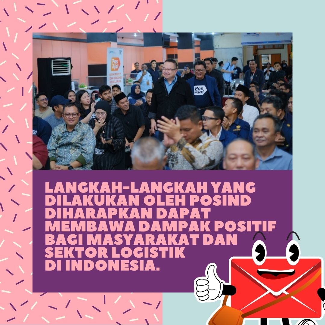 Langkah yang telah dilakukan selama ini oleh @PosIndonesia #PosIndonesia #PosIND akan membawa dampak yang positif bagi masyarakat di sektor Logistik Indonesia.