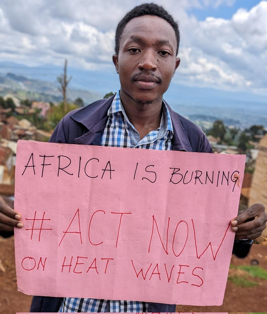 Heatwaves destroy crops & threaten food security across Africa. It's time for climate-resilient
agriculture & sustainable practices. 
#ActNowOnHeatwaves #ClimateJustice,
#RiseUpOnHeatwaves #PhaseOutFossilFuels