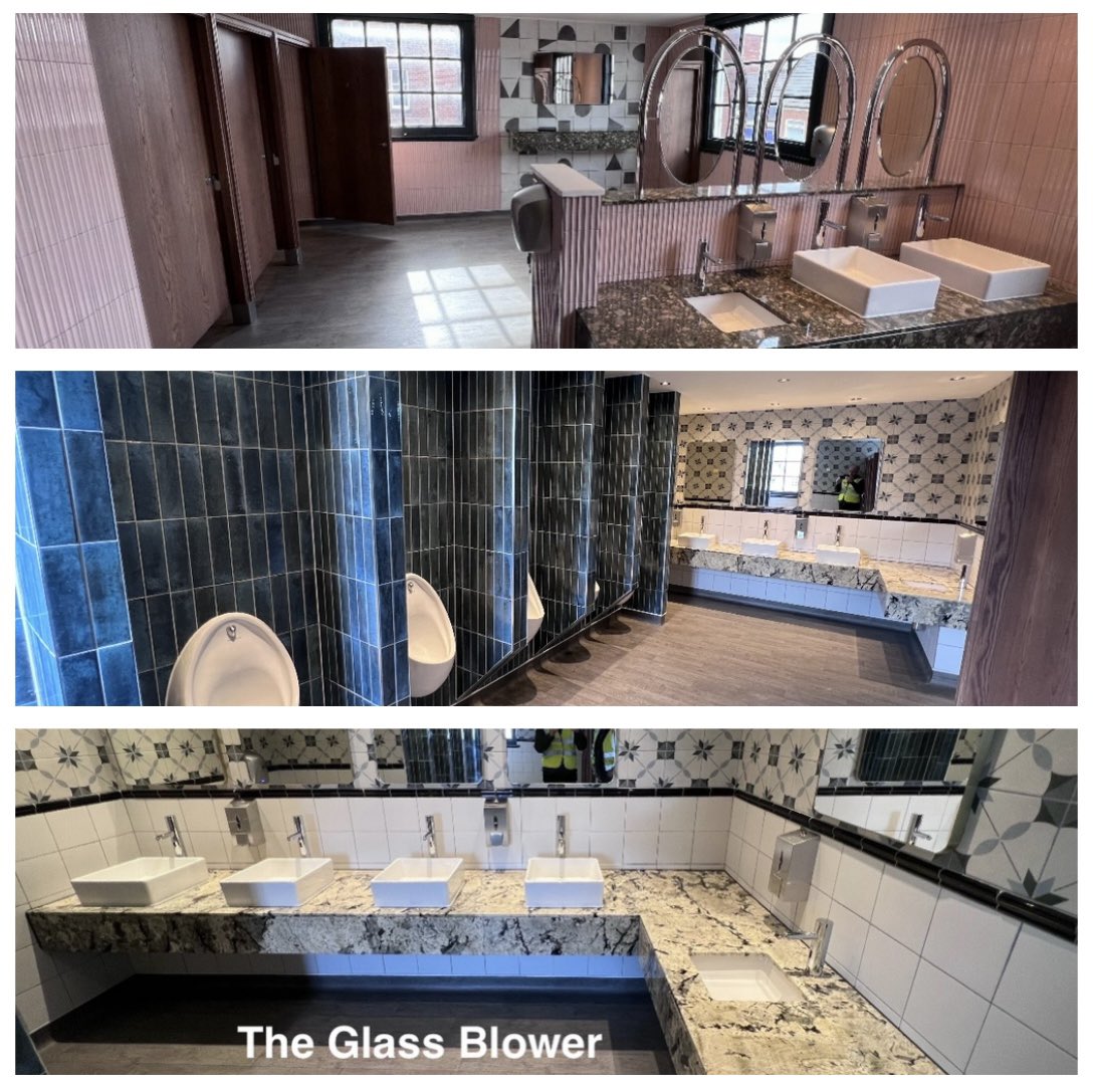 Busy few weeks for our Wetherspoons 
teams completing 3 projects.
 
Wetherspoons Victoria Station #London extension & refurb
 
The Justice Mill #Aberdeen refurb of bar & kitchen
 
The Glass Blower pub #Castleford West Yorkshire full renovation of restrooms
 
Great work team!👏🍻