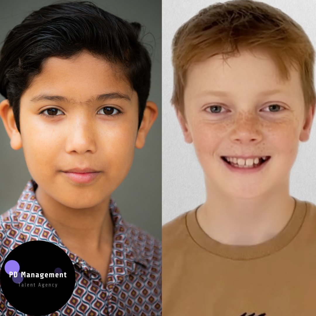Congratulations to Avi & Jack, confirmed for a lovely shoot which will keep them busy over the next coming months x #youngactors #youngtalent #jobbooked #kidscasting #talentagency @PDMLondon