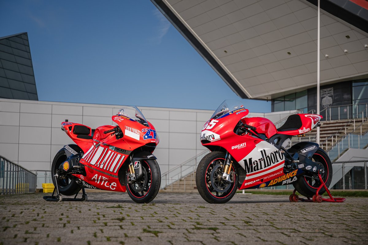 Check out these beautiful ex-Casey Stoner and Loris Capirossi MotoGP bikes, which could sell for a combined £700,000 this Sunday! ow.ly/j1G750R8C9y