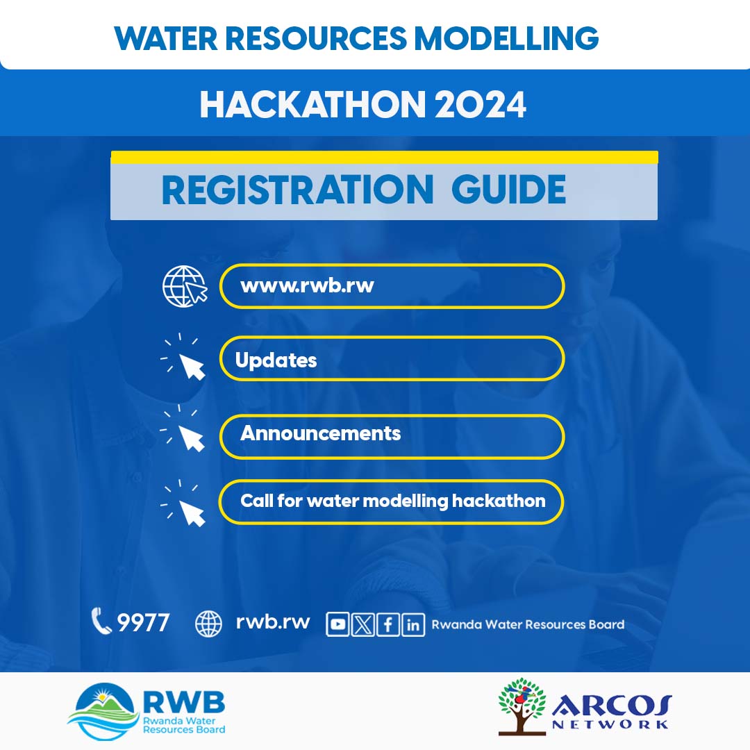 Haven't you registered for the water resources modeling hackathon yet? Here is a step-by-step guide for you! Don't miss out! You have until 15 April, 2024. Or Simply use this link: 👉bit.ly/4akguuJ