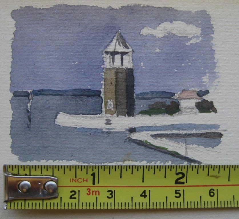 Good morning @bwthornton & thank you, as always. You might be interested to see the preparatory sketch for 'Brightlingsea' by Harold Steggles from 1934. As you'll see from the second image, it is tiny!! #HaroldSteggles #Brighlingsea #Essex #EastLondonGroup