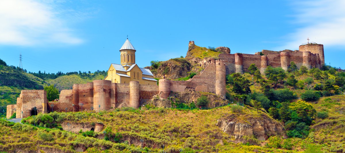 Another MUST in #Tbilisi is the #Narikala Fortress. It is Tbilisi's oldest #landmark and it is often referred to as 'the soul and heart of the city.' Dating back to the 4th century A.D. It has been an integral part of the city since its foundation. Don't miss it! 📸📍
