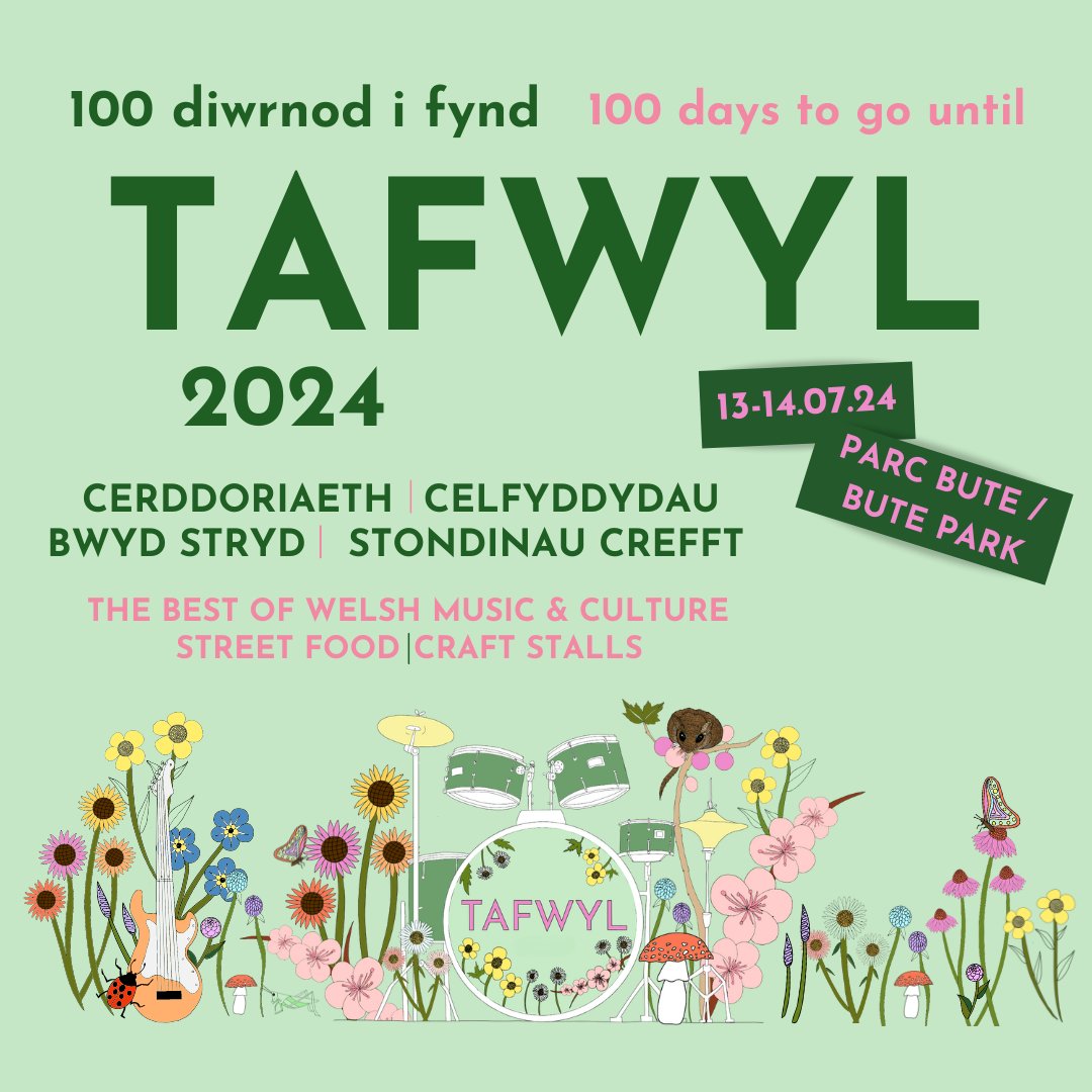 At beth yn Tafwyl 2024 ydych chi'n edrych ymlaen fwyaf? What in Tafwyl 2024 are you looking forward to most? @LlywodraethCym @Arts_Wales_ @CAVC @cyngorcaerdydd @mentrauiaith @ClwbIforBach @MenterCaerdydd