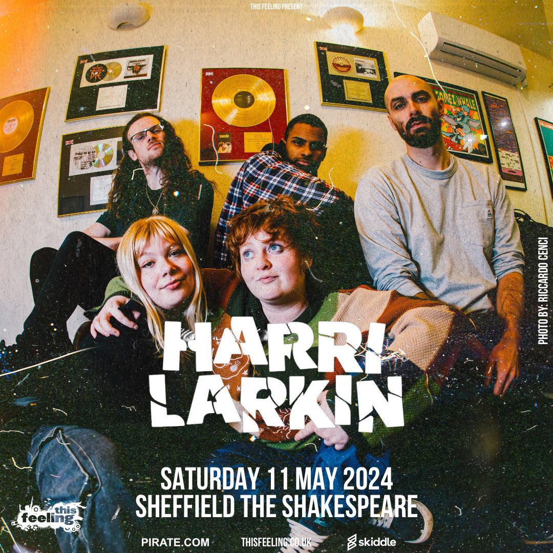 🎟️ Tickets for our Sheffield Headline are ON SALE NOW You can buy yours by clicking this link: thisfeeling.co.uk/harrilarkin ♥️ See you there xx 📸- @bydharry @This_Feeling @sheffmagazine @BBCSheffield