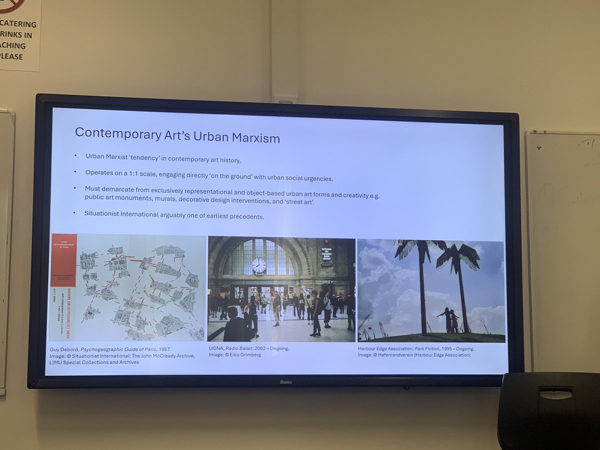 An Era of Walls: Art at the boundaries of the new enclosures (convened by Leah Modigliani and Noah Randolph) Nádia Duvall, War Machines Patricia Manos, The uses of Cold War patrimony Amy Melia, Matta-Clark, toward Anarchitecture and Urban Marxism #AAHAnnualConference