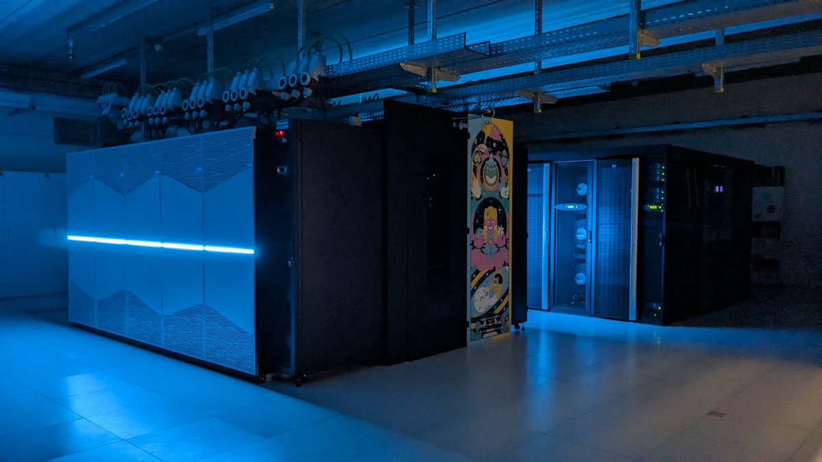 julchensson's tweet photo. One more #superocmputer for my collection, thanks to the @EuroCC_project and @VSCluster 💪

Hortense - a Tier-1 HPC system located at @ugent, Atos, 3.3 Pflop/s. 
@VSC_HPC https://t.co/E3EMXbXooB