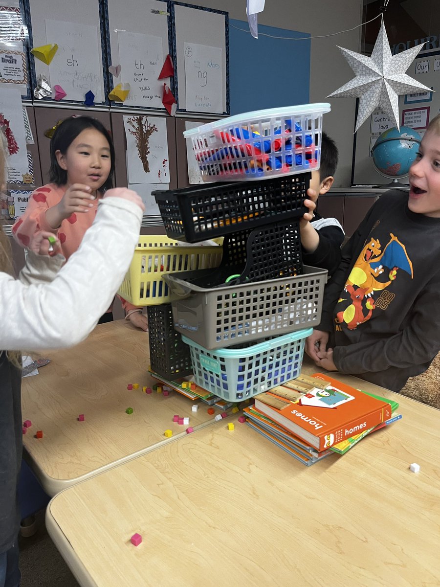 NIS_Grade1's tweet photo. Testing the strength of different materials as part of our #howtheworkworks unit #pyp #NISinquire https://t.co/vOnqovjqhb