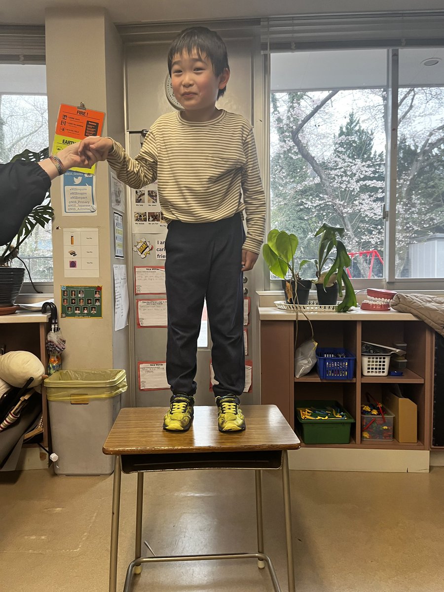 NIS_Grade1's tweet photo. Testing the strength of different materials as part of our #howtheworkworks unit #pyp #NISinquire https://t.co/vOnqovjqhb