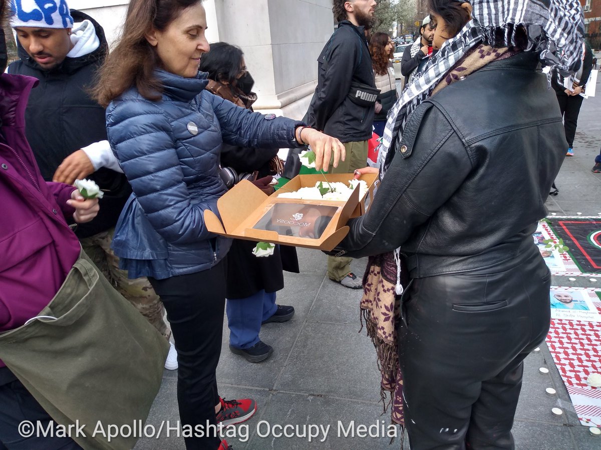 April 4th 2024  - A few photos from Vigil for Healthcare Workers that were killed in Palestine in the Hospital Attack.  in Washington Square Park under the Arch organized by NY Health Care Workers and Allies 

#palestine #healthcareprofessionals #healthcareworkers #nyc #usa