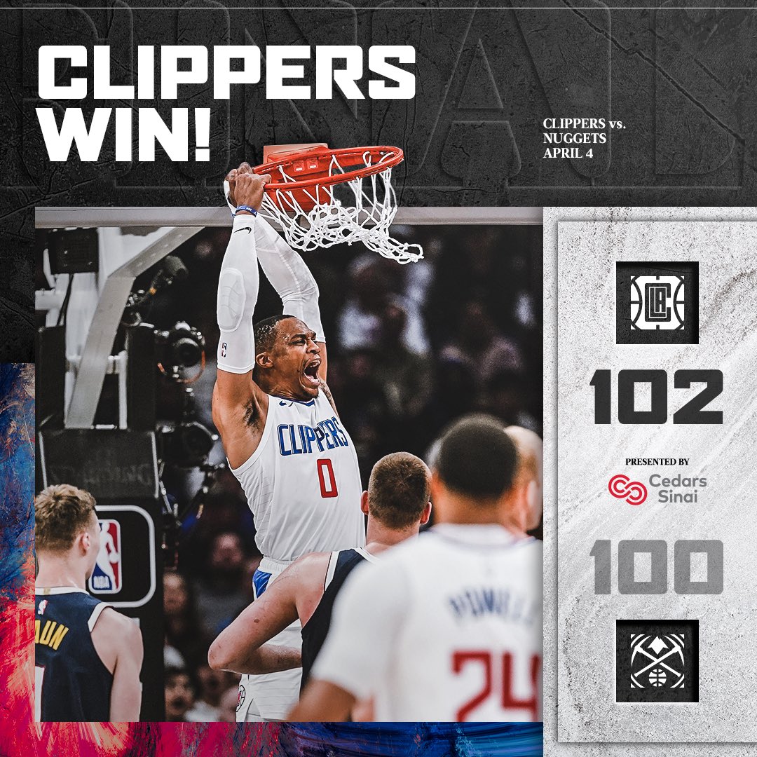 CLIPPERS WIN!!!