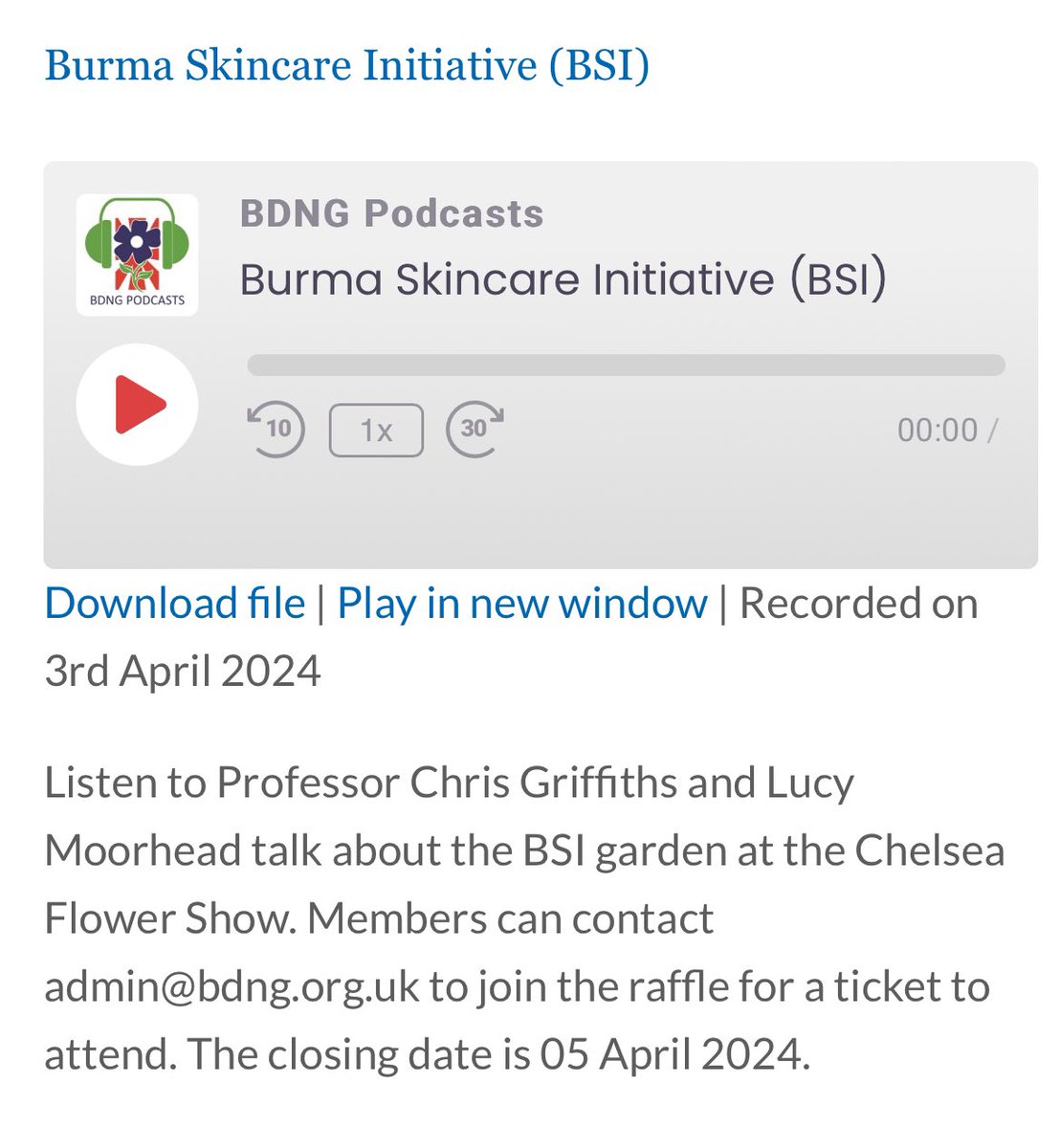 British Dermatological Nursing Group tweet media