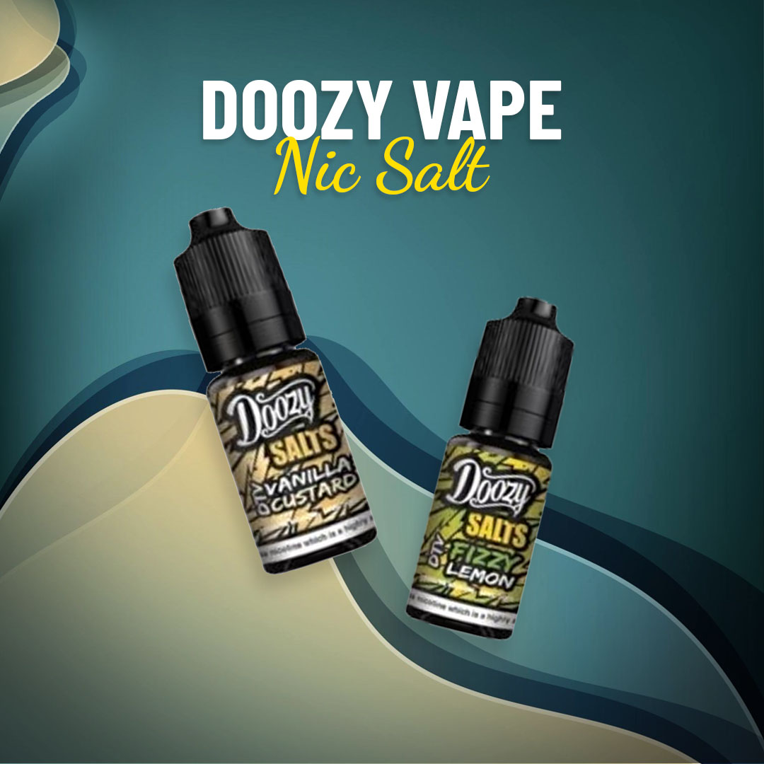 DOOZY SALTS 10ML/20MG from The Vape Giant is a salt nicotine e-liquid with a rich, bold flavor profile, providing a strong yet smooth nicotine hit. For order - rb.gy/s41au6 #doozyvape #nicsalts #vapeuk #vapestore #vapingtricks #nicsaltlover