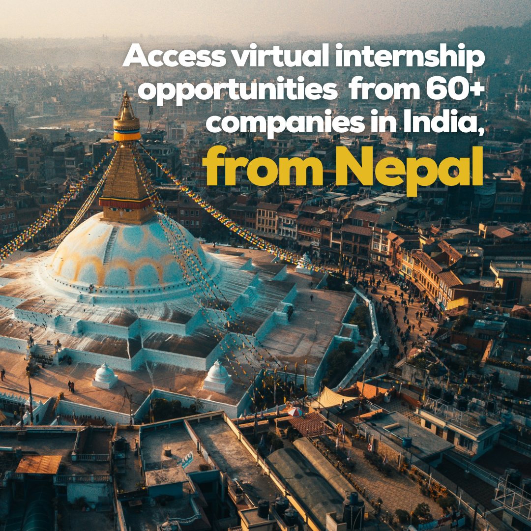 TangibleCareers's tweet photo. Virtual internships with companies in 🇮🇳 that offer real work projects + expert mentoring + certification for your experience, now in🇳🇵

Don’t believe us? Visit https://t.co/BeyZQmyiu4 https://t.co/KyEfmFGVi8