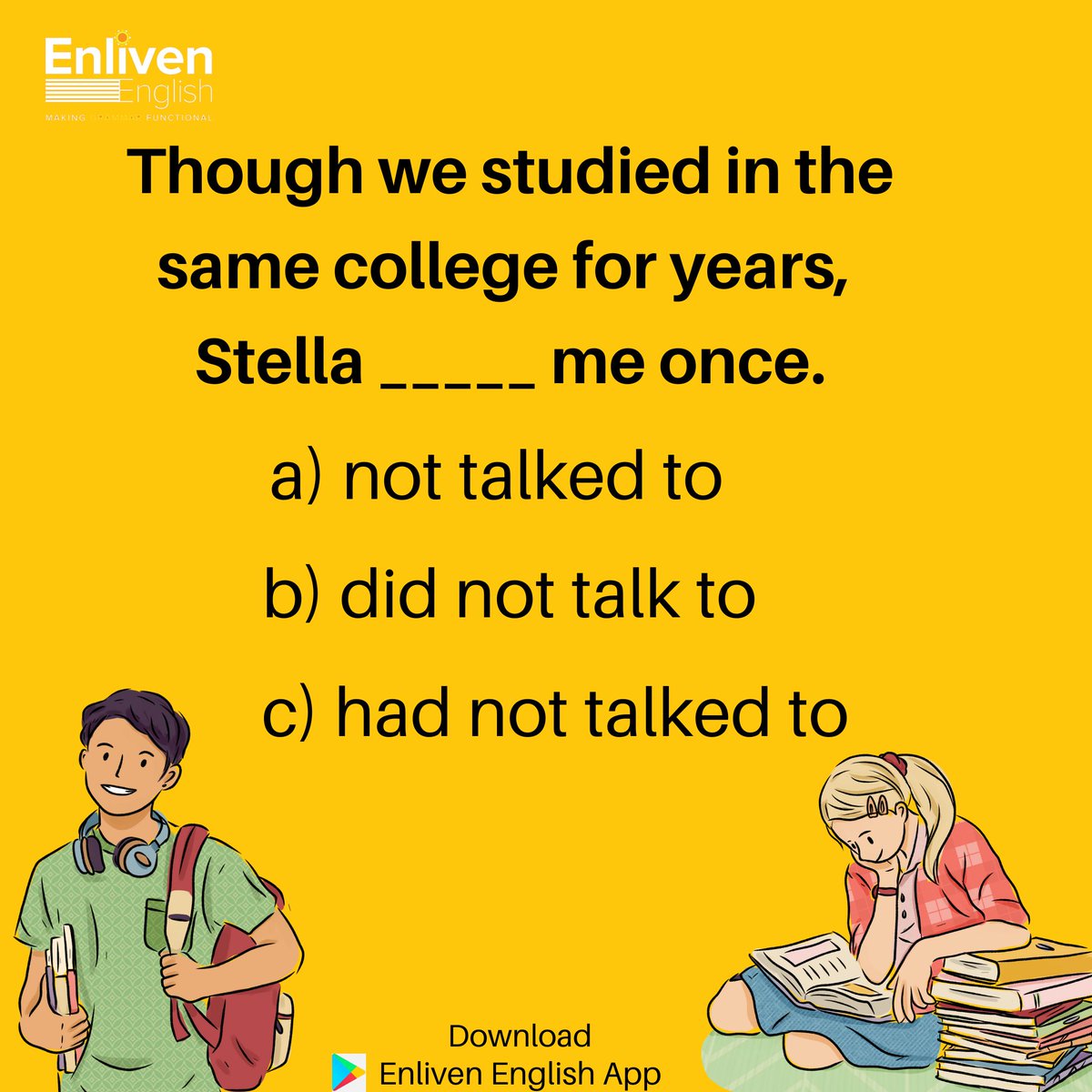 Enliven English tweet media