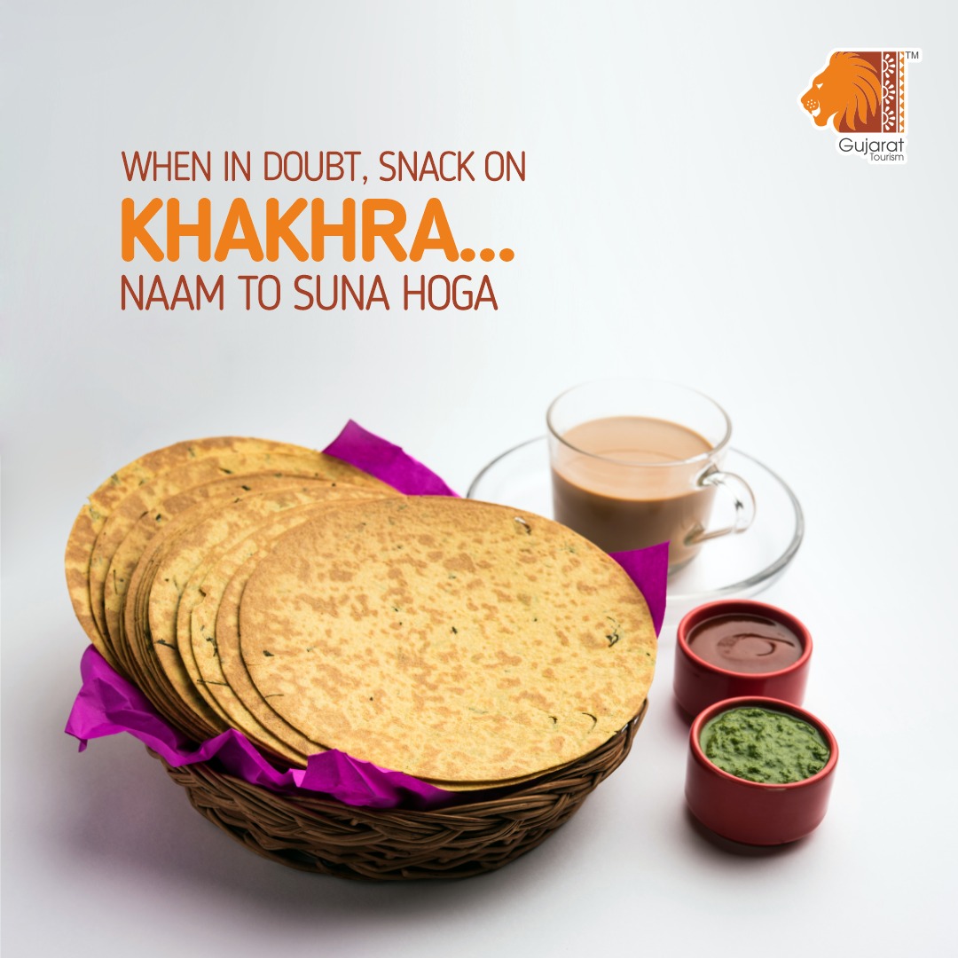 Indulge in the crunchy delight of Gujarat's culinary legacy with khakhra! Whether you enjoy it with masala sprinkled on it, chutney or ketchup, you could also get creative by making khakhra-tacos, khakhra offers endless possibilities for culinary exploration. So why wait? Whip up…