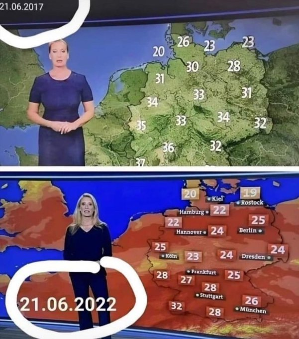 How to scare the gullible masses into believing that 'Ice is melting, oceans are boiling, seas will rise, there will be droughts, rain bombs and waves of climate refugees' #ClimateScam