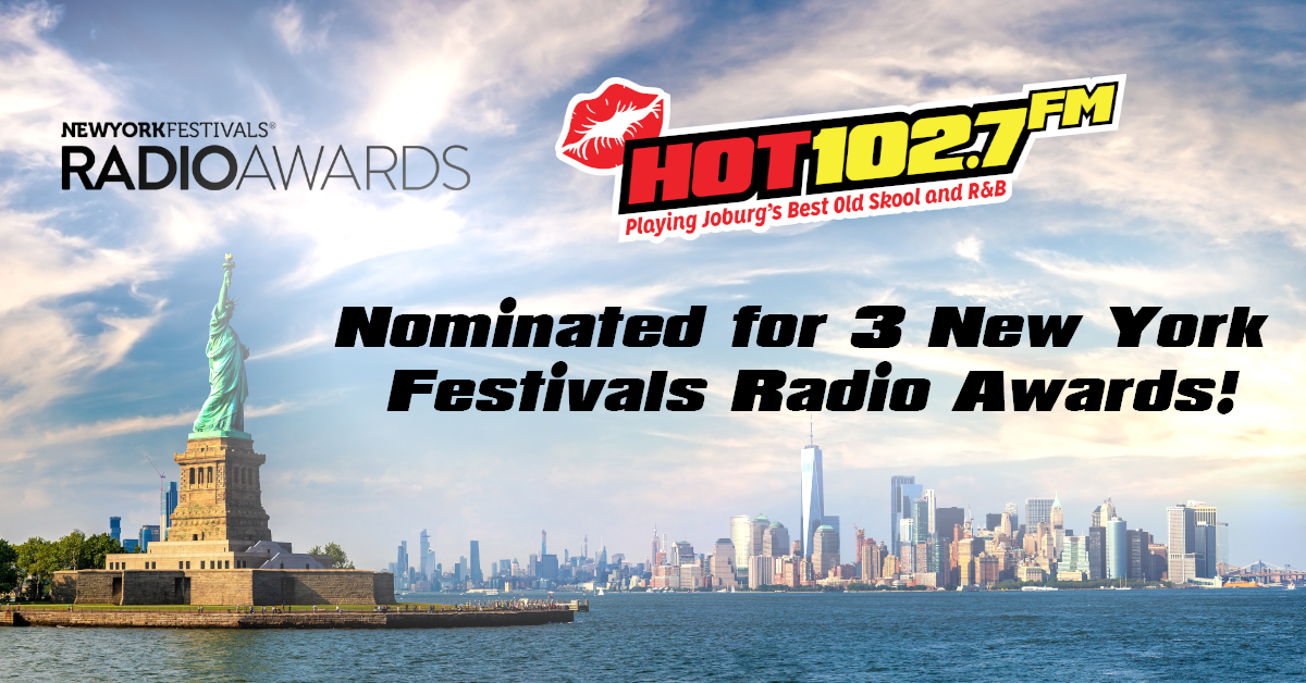 🥳🏆 HOT1027 has done it again! We're up for 𝒕𝒉𝒓𝒆𝒆 awards at this year's New York Radio Awards, which are seen as 𝑻𝒉𝒆 𝑶𝒔𝒄𝒂𝒓𝒔 𝒐𝒇 𝑾𝒐𝒓𝒍𝒅 𝑪𝒍𝒂𝒔𝒔 𝑹𝒂𝒅𝒊𝒐.