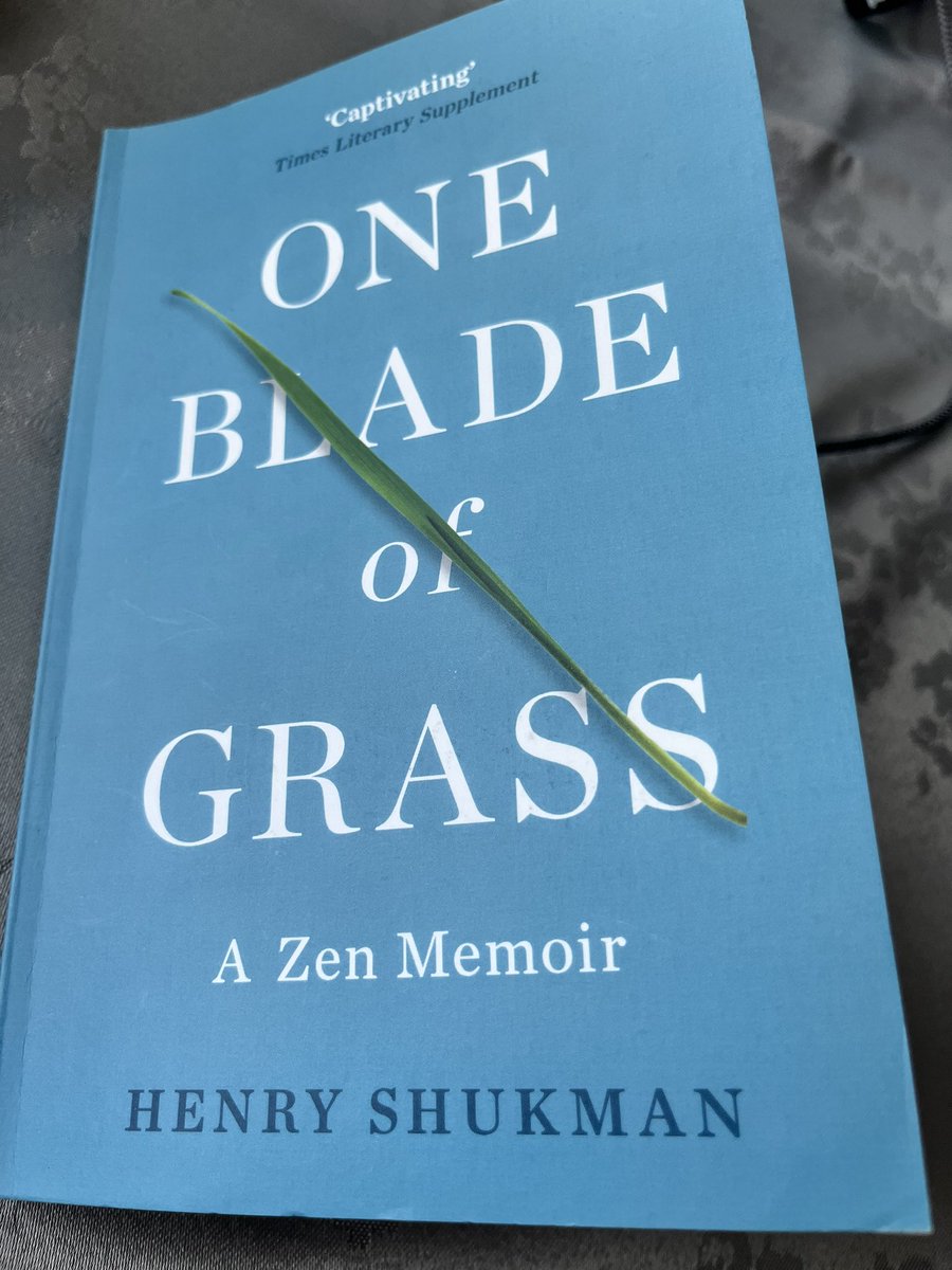 Reading Henry Shukman’s incredibly enlightening memoir. Even though we live ordinary lives, Zen offers the possibility of a change in how we experience our lives - that is not at all ordinary. It’s the most radical thing we can do for ourselves and Shukman makes it accessible.