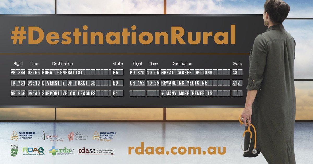 Thinking about or have applied for Rural Generalist or Rural GP training for 2025? Join us at 3pm AEST Sunday 7 April 2024 to discover the supports (financial, professional & personal) available to you while training & beyond. Register here us02web.zoom.us/meeting/regist…