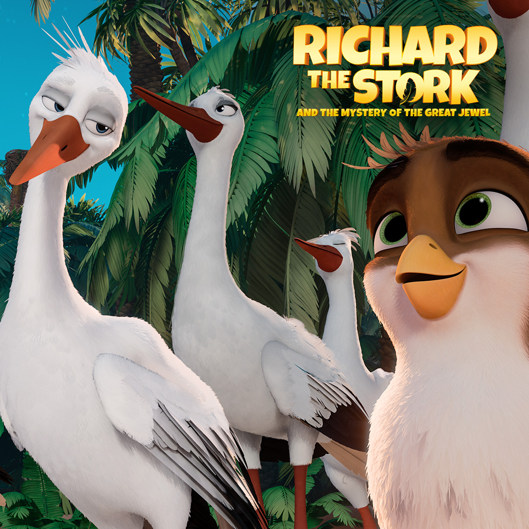 🎥 Dive into the magical world of #RichardTheStork & The Mystery of the Great Jewel this April school holidays! 🌟 Experience the wonder of friendship and the thrill of discovery as Richard sets out on an unforgettable journey. #SchoolHolidays #kidsactivities #familyfriendly