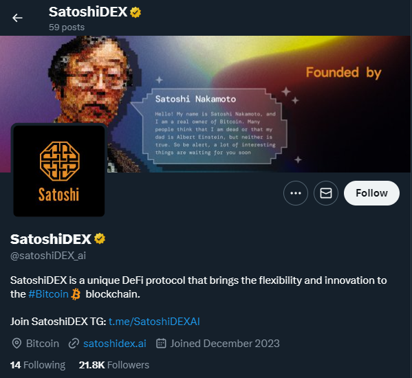 DavidDegen_'s tweet photo. Góc Bốc Phốt #SCAMMER - Raise 9M $USD

Dự án @satoshiDEX_ai với token $SATX - 100% SCAM

Ngay lập tức Rút tiền (nếu có thể) ra khỏi dự án này nếu bạn đã Deposite tiền của mình vào!

KOL Việt Nam và KOL Network Global đã shill nhưng mình không tiện nhắc tên. Mong anh chị hãy cân nhắc trước khi nhận booking!

Mình sẽ chỉ ra các đặc điểm và dấu hiệu để mọi người tự phòng tránh.

RETWEET bài viết này ngay để không ai bị lừa thêm nữa!