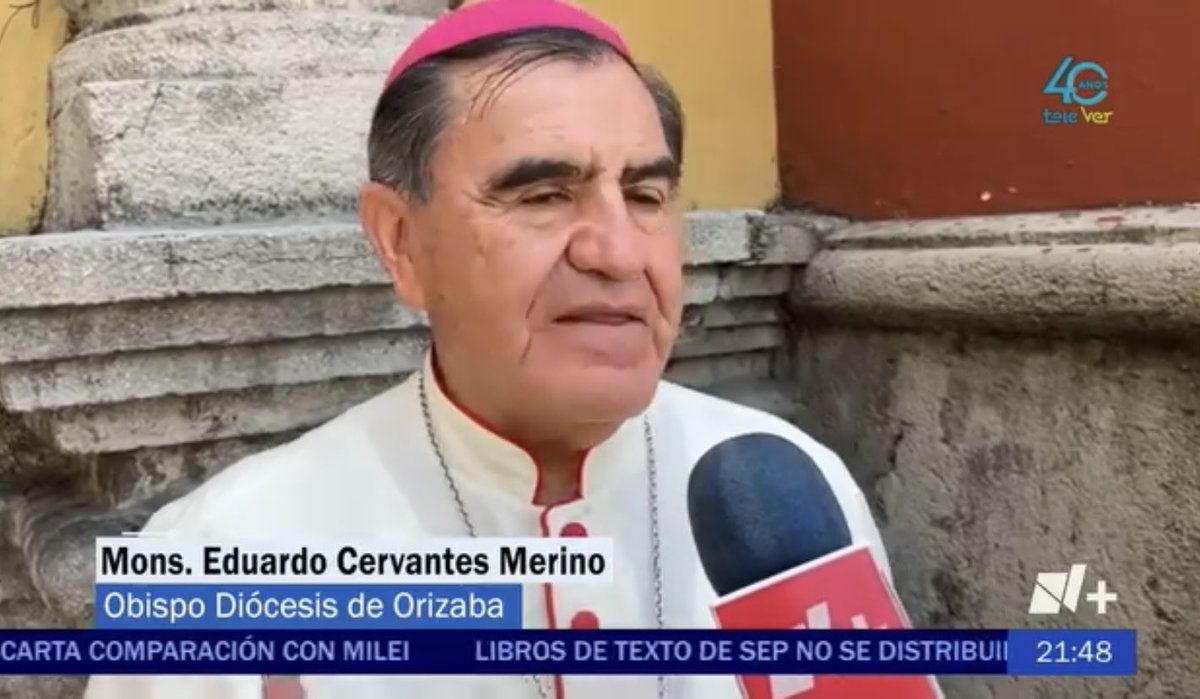 isaiasmunozm's tweet photo. #ÚLTIMAHORA: El monseñor Eduardo Cervantes Merino sería víctima de los asaltos en la autopista 150D Acatzingo-Cd Mendoza, junto con otros dos sacerdotes. https://t.co/mTknRV65do