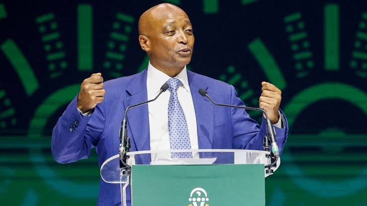 AffluentialNews's tweet photo. Since Patrice Motsepe became CAF president — sponsorship has increased — growing from 7 sponsors at the 2021 Afcon to 17 sponsors at the 2023 edition. In addition, New World TV and Canal Plus paid R3.5 billion for the CAF tournaments bouquet. https://t.co/5hOyHEPcii