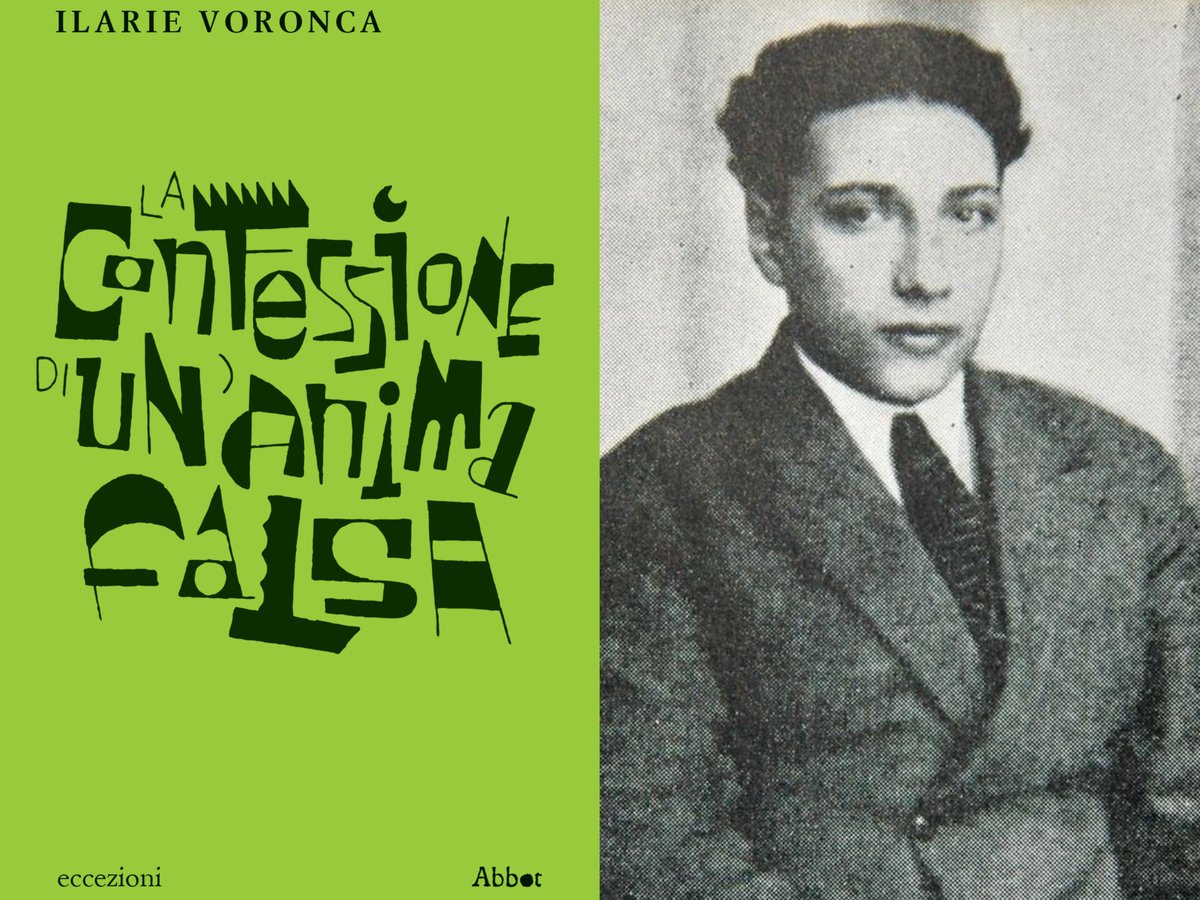 Romeno naturalizzato francese, Ilarie Voronca ha lasciato un racconto quasi kafkiano, “La confessione di un’anima falsa” (@AbbotEdizioni) Un chirurgo cambia l’anima a un impiegato, inizio di un percorso grottesco e malinconico… Scrive @arturobollino27 lucialibri.it/2024/04/05/ani…