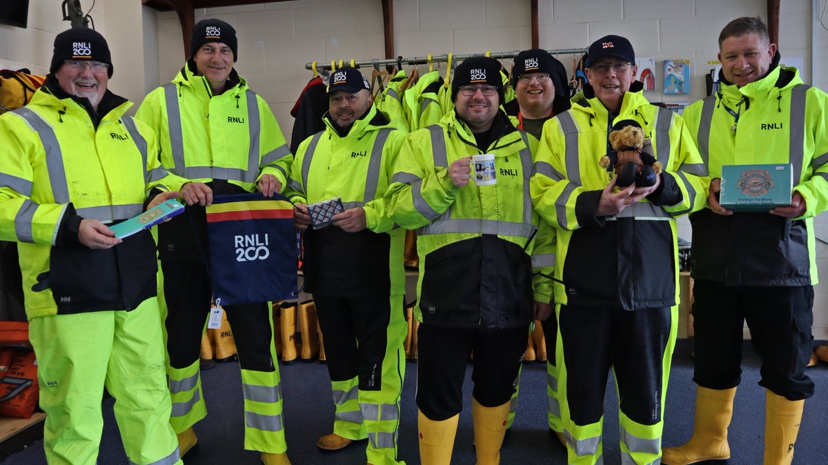 Stand out from the crowd like our fabulous shore crew with these wonderful items that commemorate the 200th anniversary of @RNLI All items – as well as many more – are available to buy from the shop at our lifeboat station. #RNLI200 #littlehampton