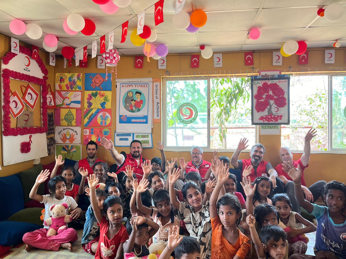 We continue to share the joy and blessing of #Ramadan  with those in need around the world. We deliver food packages to families in need living in camps in Bangladesh and organize iftar meal programs in orphanages.