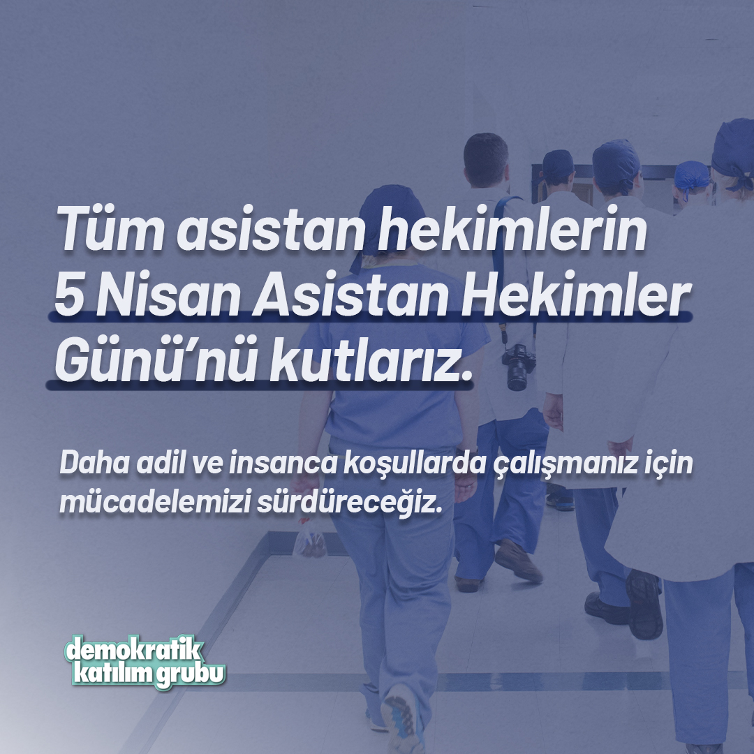 Nöbet ertesi izin için verdiğimiz mücadeleyi kazandık. Ancak biliyoruz ki bazı kliniklerde asistan hekimlerin haklarını kullanmaları hukuksuzca engelleniyor. Nöbet ertesi izin tüm kliniklerde uygulanana dek mücadelemizi sürdüreceğiz. #AsistanHekimlerGünü