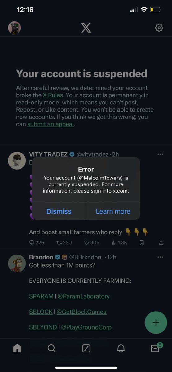 HoodsUnchained's tweet photo. Come on man. I’m a real person.  @malcolmtowers was wrongfully suspended 
@engineering @elonmusk https://t.co/aCsX01QO49