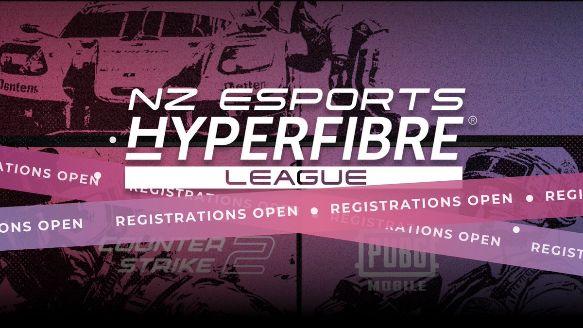 Ever wanted to be on TV 📺?

Now's your chance; all you have to do is get to the finals for #NZEHL.
EZ right? Won't happen if you don't sign up, though 😇.

Register your team here:
CS2 ➡️ tinyurl.com/CS2signup 
PUBG:Mobile ➡️ tinyurl.com/PUBGMsignup
