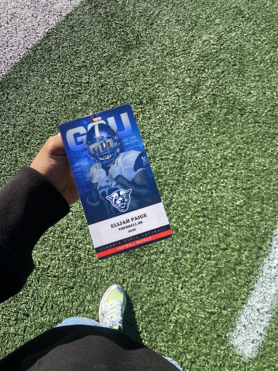 Had a great experience at GSU today! Wish to come back💙 @DellMcGee @hcbcg_jadams @NEGARecruits @RecruitGeorgia @GeorgiaPrepMag @RecruitNE_GA @coachjamison1 @therrellathlet1 @DMTherrellFB @GeorgiaStateFB