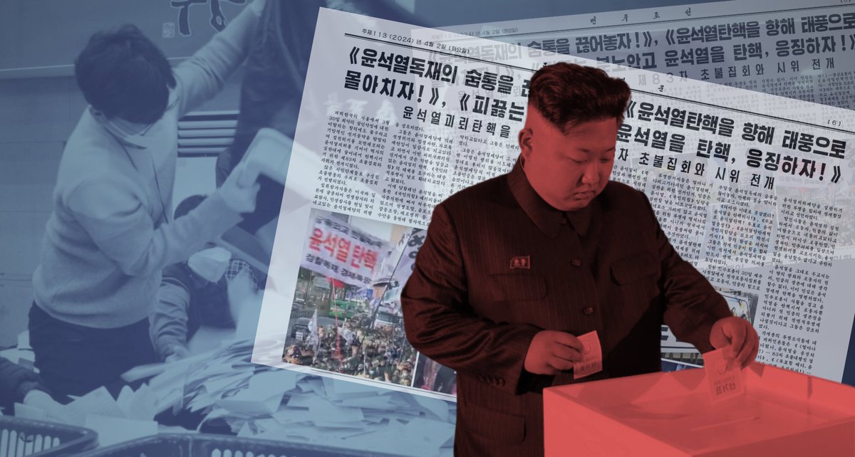 nknewsorg's tweet photo. ANALYSIS: In South Korean election, North Korea and its nukes barely move the needle https://t.co/tnaF9M8ijh https://t.co/UWdydcO6Ji