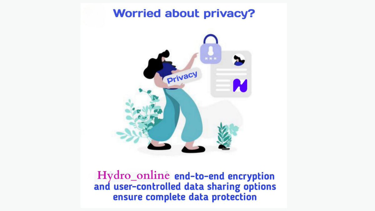 Worried about privacy? @Hydro_Online_'s end-to-end encryption and user-controlled data sharing options ensure complete data protection. 🛡️😌

🤝 Join #Hydro_online and discover the true potential of decentralized governance.

 #PrivacyProtection #DataControl
#Hydro #Webdev #gntm