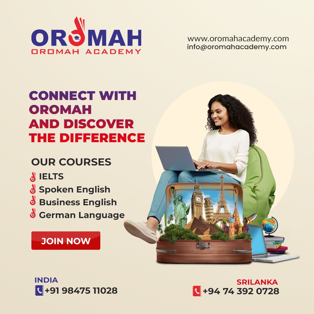 Discover a world of opportunities with Oromah Academy!

Whether it's language proficiency, career advancement, or personal growth, we've got you covered

#OpportunityAwaits #OromahAcademy #SkillsDevelopment #PersonalGrowth #CareerAdvancement #LanguageLearning #Oromah #Empowerment