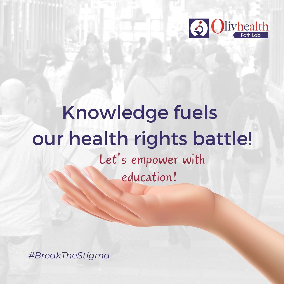 OlivHealthPath's tweet photo. "Knowledge is our greatest tool in the fight for health rights. Let's empower ourselves with education and information. 📚"
#olivhealthpathlab #MyHealthMyRight #BreakTheStigma #healthcare #pathlab #WorldHealthDay2024 https://t.co/eRDPHcXOYT